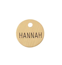 DOVER DROPSHIP 1'' Round Halter Tag- Nameplates
