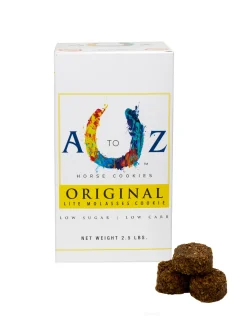 A TO Z HORSE COOKIES Original Molasses Flavor - 2.5 lb- Horse Treats|Horse Treats