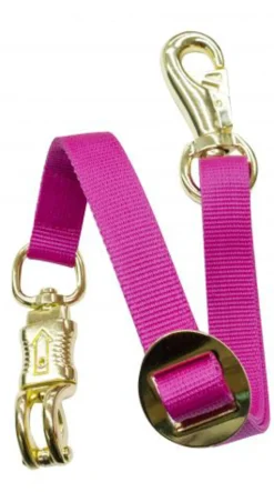 SHILOH STABLES TACK Adjustable Flat Nylon Trailer Tie- Trailering|Stable Hardware