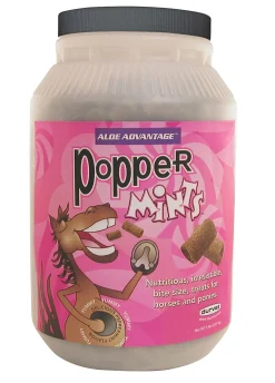 RJ MATTHEWS Aloe Advantage™ PopperMints™ Horse Treats- Horse Treats|Horse Treats