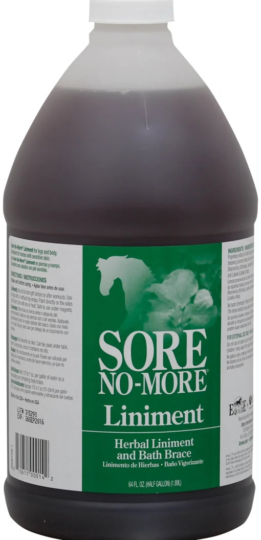 RJ MATTHEWS Arenus® Sore No-More® Classic Liniment- Horse Liniments ...