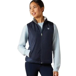 ARIAT-APPAREL Ariat® Kids’ Bella Reversible Vest-Kids Kids' Outerwear|Kids' Casual Riding Clothes