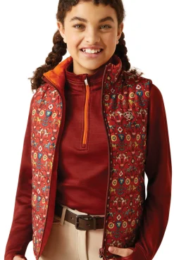 ARIAT-APPAREL Ariat® Kids’ Bella Reversible Insulated Vest-Kids Kids' Outerwear|Kids' Casual Riding Clothes