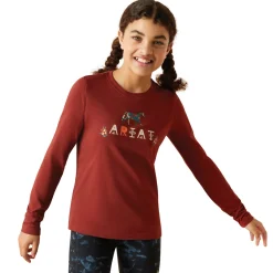 ARIAT-APPAREL Ariat® Kids’ Blossom Pony Tee-Kids Kids' Casual Riding Clothes
