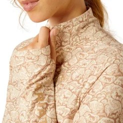 ARIAT-APPAREL Ariat® Ladies’ Lowell Long Sleeve Print Shirt- Long Sleeve Tops