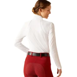 ARIAT-APPAREL Ariat® Ladies’ Sunstopper Quarter-Zip Base Layer 3.0- Show Shirts
