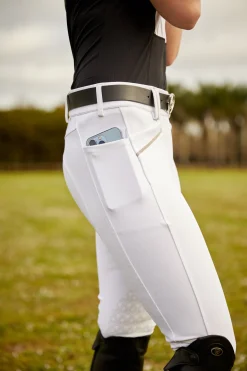 ARIAT-APPAREL Ariat® Ladies’ Tri Factor Grace Knee-Patch Breech- Knee Patch Breeches