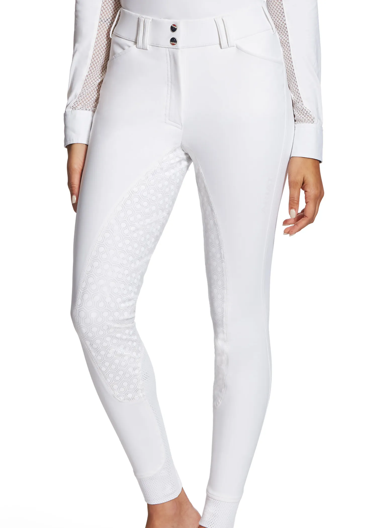 ARIAT-APPAREL Ariat® Ladies’ Tri Factor Grip Full-Seat Breech- Full Seat Breeches