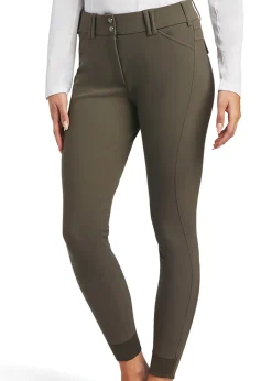 ARIAT-APPAREL Ariat® Ladies' Tri Factor Grip Knee-Patch Breech- Knee Patch Breeches