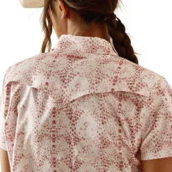 ARIAT-APPAREL Ariat® Ladies’ VenTEK™ Stretch Short Sleeve Shirt- Short Sleeve Shirts