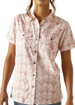 ARIAT-APPAREL Ariat® Ladies’ VenTEK™ Stretch Short Sleeve Shirt- Short Sleeve Shirts