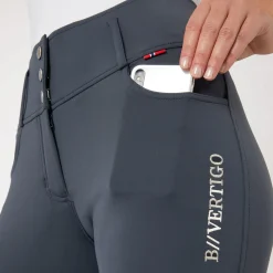 EQUINAVIA B Vertigo Ladies’ Meghan High-Waist Knee-Patch Breech- Knee Patch Breeches