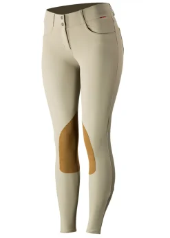EQUINAVIA B Vertigo Ladies’ Kimberley Knee-Patch Breech with Leather Patches- Knee Patch Breeches
