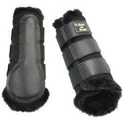 BACK ON TRACK BOT LL Back on Track® 3D Mesh Splint Boots with Faux Fur- Horse Boots
