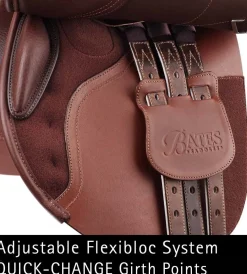 SADDLERY BRANDS INTL Bates Caprilli Close Contact Classic Saddle- English Saddles