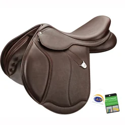 SADDLERY BRANDS INTL Bates Caprilli Close Contact+ Saddle in Luxe Leather with CAIR®- English Saddles