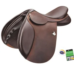 SADDLERY BRANDS INTL Bates Caprilli Close Contact Saddle with Forward Flap- English Saddles