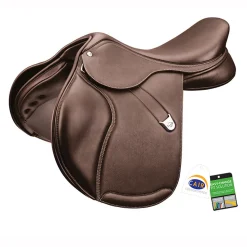 SADDLERY BRANDS INTL Bates Pony Elevation+ Saddle in Luxe Leather with CAIR®- Children's Saddles|English Saddles