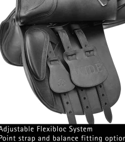 SADDLERY BRANDS INTL Bates Wide All-Purpose Saddle- English Saddles