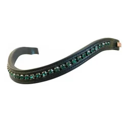 BON-VIVANT EQUSTRN Beasties™ Brilliance Crystal Wave Browband- Bridle Parts & Accessories