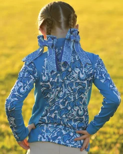 BELLE AND BOW EQSTRN Belle & Bow Equestrian Girls’ Pullover Long-Sleeve Shirt-Kids Kids' Casual Riding Clothes