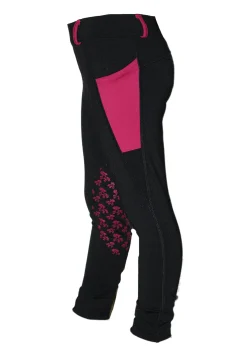 BELLE AND BOW EQSTRN Belle & Bow Equestrian Girls’ Fleece Tight-Kids Kids' Breeches & Jods