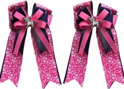 BELLE AND BOW EQSTRN Belle & Bow Equestrian Hair Bows- Helmet Accessories|Helmet Accessories