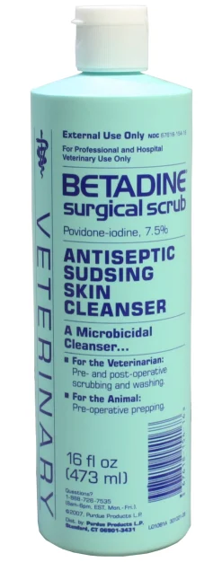 ANIMAL HEALTH INT Betadine® Surgical Scrub- First Aid Supplies