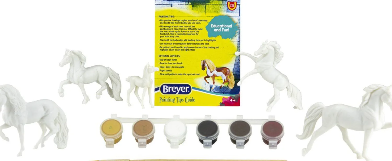 REEVES INTERNATIONAL Breyer® Colorful Breeds Paint & Play-Kids Gifts|Breyer Horses