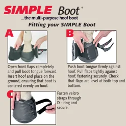 TOKLAT ORIGINALS Cavallo™ Simple Slim Sole Hoof Boots- Hoof & Hock Boots