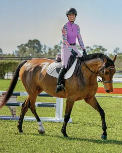 KIRSCH CoolBlast® 100 Ladies’ LaBelle Print Long Sleeve Shirt- Long Sleeve Tops