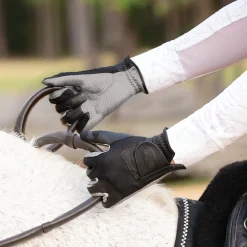 CORRECT CONNECT ™ Oil-Tac™ CopperTech™ Leather Grip Premium Riding Gloves- Riding Gloves