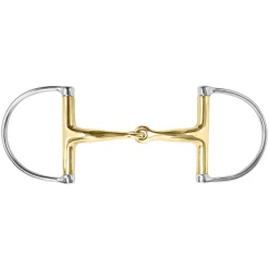 INT RIDING HELMET Curved Mouth Hunter D-Ring Bit- English Horse Bits