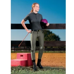 DEVON-AIRE ® Cool Cotton Hipster- Knee Patch Breeches