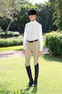 DEVON-AIRE ® Ladies’ Versailles Knee-Patch Breech- Knee Patch Breeches