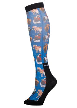 DREAMERS N SCHEMERS Dreamers and Schemers Pair and a Spare Socks- Equestrian Socks|Riding Socks & Undergarments