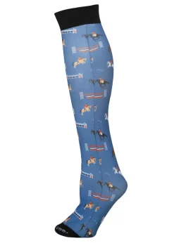 HAINING JOY TRADING DS Footprintz- Equestrian Socks|Riding Socks & Undergarments