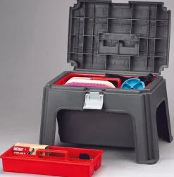 KING YOUNG DS Grooming Stool Box- Braiding & Tails|Grooming Totes