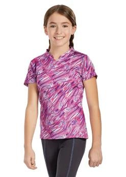 KIRSCH DS Kids’ Shalmar Print Shirt-Kids Kids' Casual Riding Clothes
