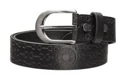SAVI GLOBAL FASHION DS Ladies’ Bit-by-Bit™ Embossed Leather Belt- Belts