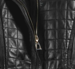 RAMJEE LEATHERS DS Ladies’ Moto Leather Jacket- Equestrian Jackets