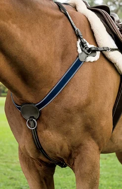 KINGS INTERNATIONAL DS 3-Point Breastplate- Martingales & Breastplates