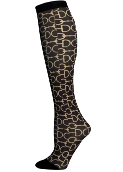 HAINING JOY TRADING DS Footprintz- Equestrian Socks|Riding Socks & Undergarments