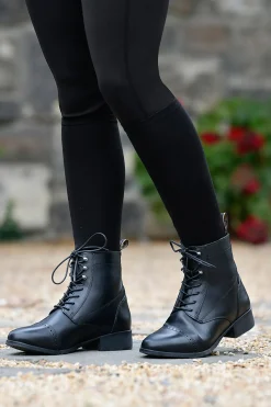 WEATHERBEETA Dublin® Children’s Foundation Laced Paddock Boots II-Kids Kids' Paddock Boots|Kids' Paddock Boots