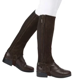 WEATHERBEETA Dublin® Children's Suede II Half Chaps-Kids Half Chaps|Kids' Half Chaps