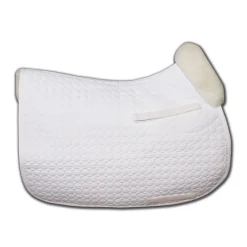 WORLD EQUSTRN BRNDS E.A. Mattes All-Purpose Sheepskin Saddle Pad- Close Contact Saddle Pads