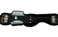 WORLD EQUSTRN BRNDS E.A. Mattes Asymmetric Short Girth with Detachable Cover- Girths & Accessories