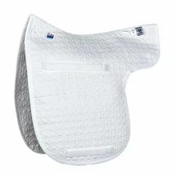 WORLD EQUSTRN BRNDS E.A. Mattes Dressage Light Flannel Contoured Pad- Close Contact Saddle Pads
