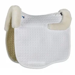 WORLD EQUSTRN BRNDS E.A. Mattes EuroFit All-Purpose Pad without Sheepskin Panels; Front & Rear Trim Only- Close Contact Saddle Pads