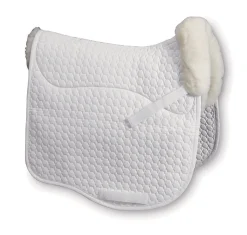 WORLD EQUSTRN BRNDS E.A. Mattes Dressage EuroFit Pad with Bare Flaps- Dressage Pads|Close Contact Saddle Pads